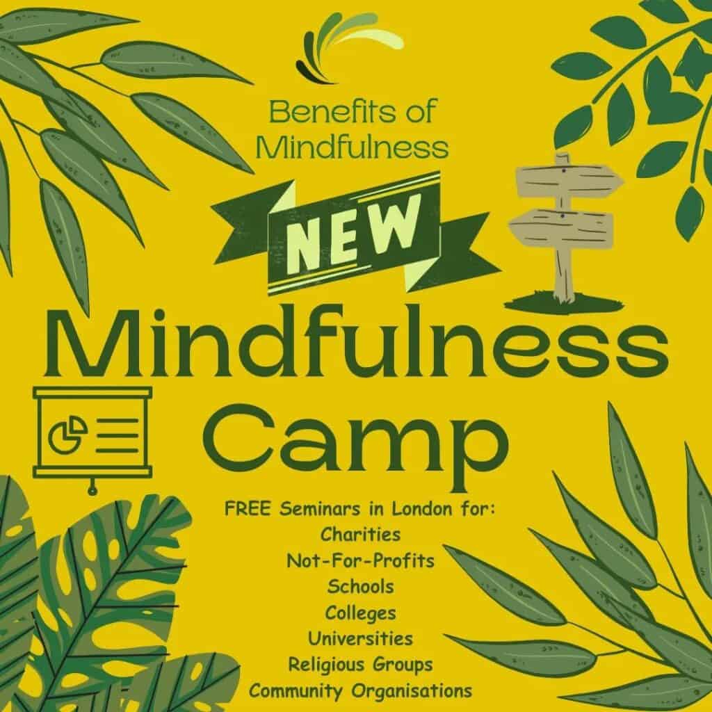 mindfulness workshops, mindfulness camp