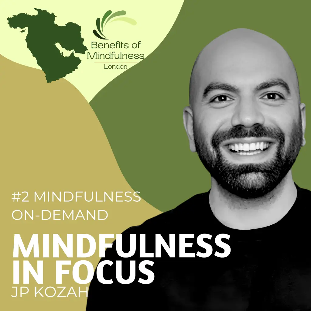 Mindfulness in Focus Podcast, JP Kozah, Episode 2, Mindfulness On-Demand