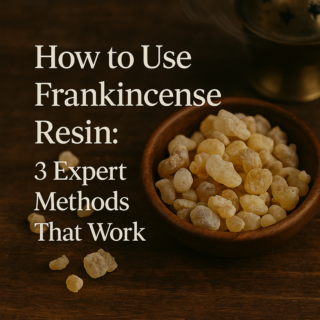 How to Use Frankincense Resin, Benefits of Mindfulness