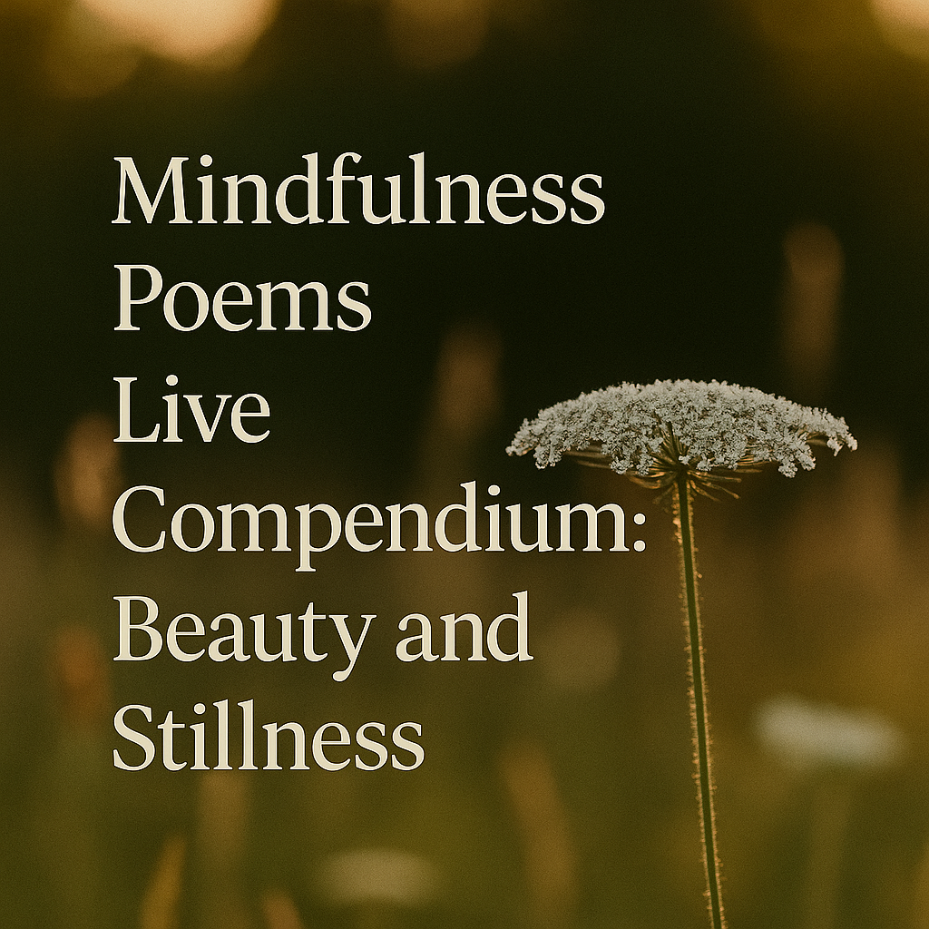 Mindfulness Poems Live Compendium, mindfulness poem, Benefits of Mindfulness